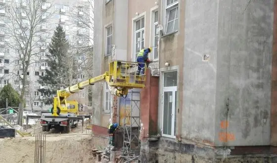 Sopot odcięcie balkonu